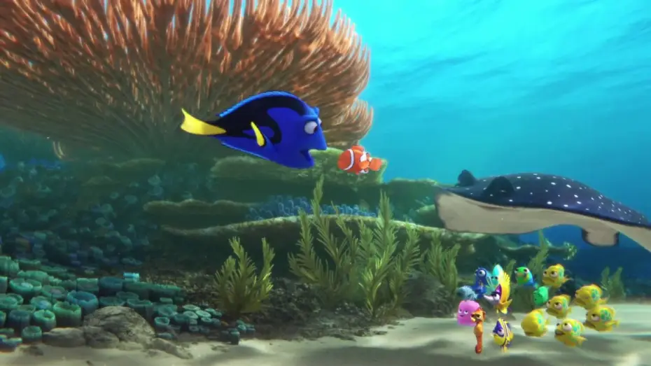 Video for the film Finding Dory — Buscando a Dory - Trailer español (HD)
