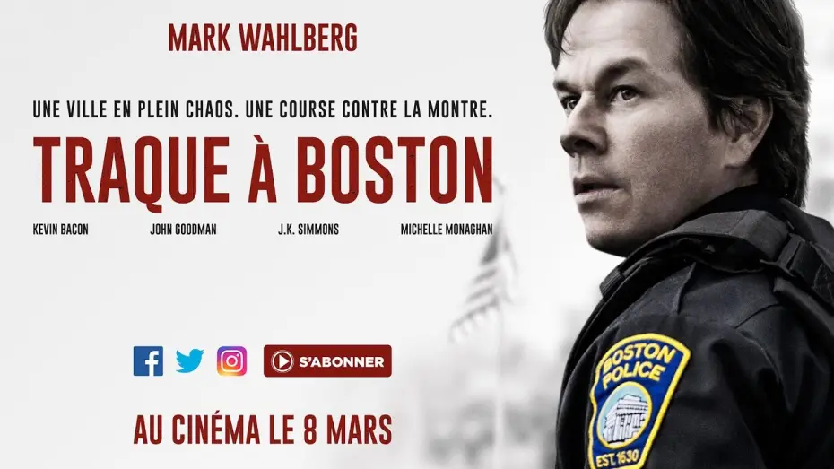 Video for the film Patriots Day — Traque à Boston - Bande-annonce 1 - VF