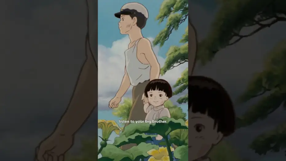 Video for the film Grave of the Fireflies — When they lost everything, all they kept was each other. [Subtitled]
