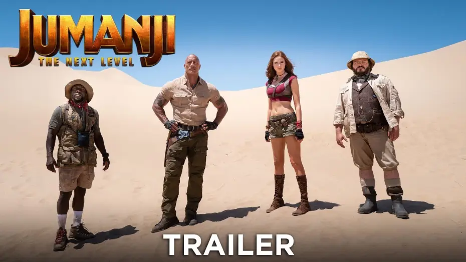 Video for the film Jumanji: The Next Level — JUMANJI: THE NEXT LEVEL - Trailer - Ab 12.12.19 im Kino!
