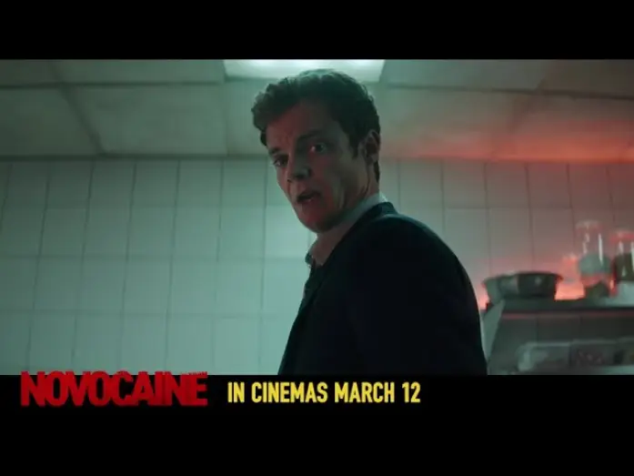 Video for the film Novocaine — Nathan Caine can't feel pain.