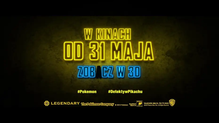 Video for the film Pokémon Detective Pikachu — POKÉMON DETEKTYW PIKACHU - Spot WorkMe 30 pl