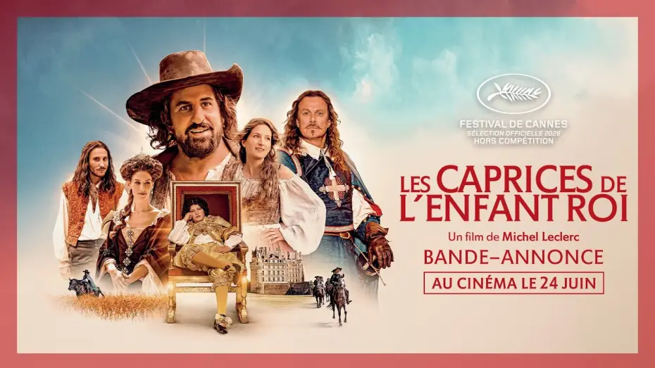 Video for the film Molière, Cyrano and the Young King — Bande-annonce