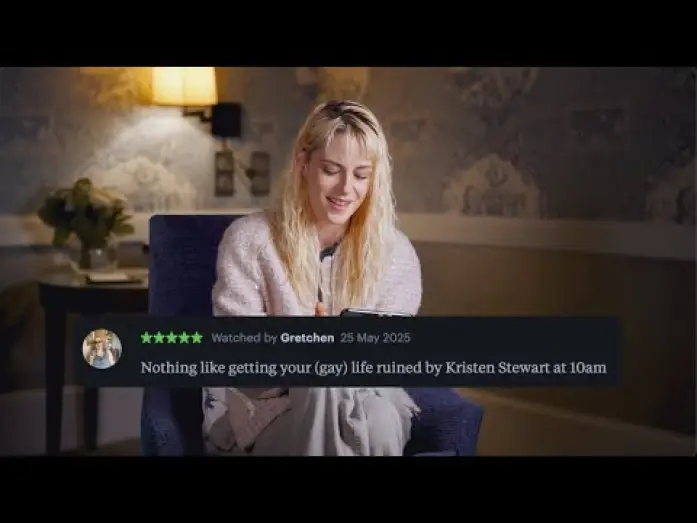 Video for the film The Chronology of Water — Kristen Stewart lit vos commentaires Letterboxd sur "THE CHRONOLOGY OF WATER"