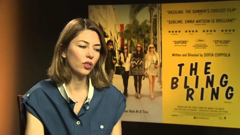 Video for the film The Bling Ring — THE BLING RING - Behind The Scenes Part 2 - Interview with Sofia Coppola