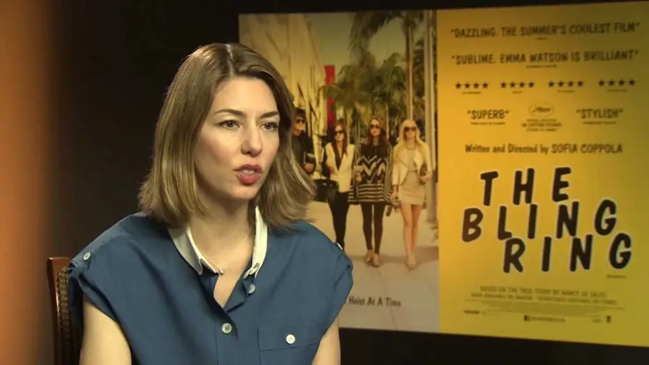 Video for the film The Bling Ring — THE BLING RING - Behind The Characters - Interview with Sofia Coppola