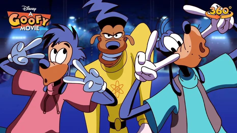 Video for the film A Goofy Movie — Powerline Live! ⚡️ A Goofy Movie 360° Concert Experience
