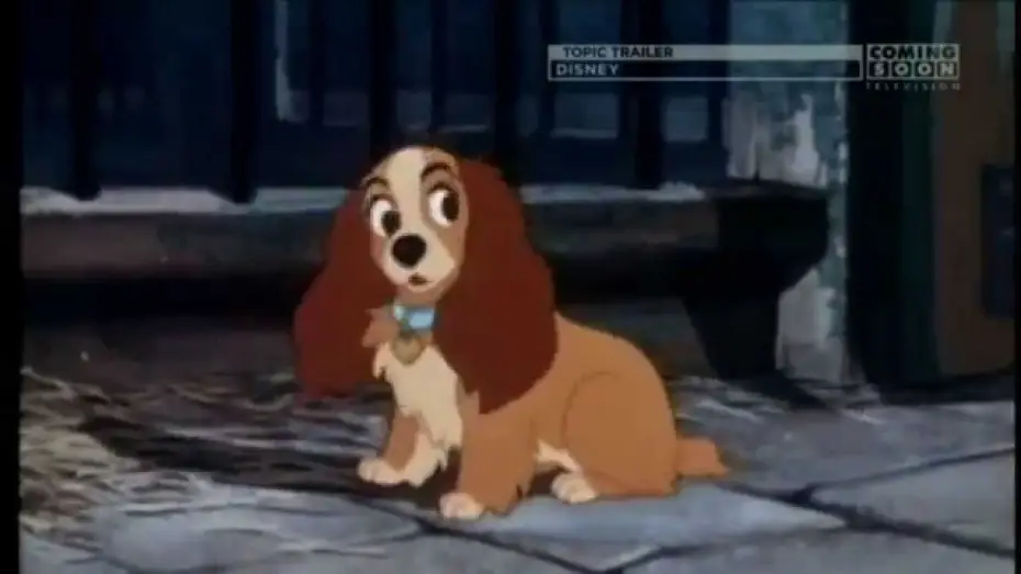 Video for the film Lady and the Tramp — Lilly e il Vagabondo - Trailer Italiano (1955) [Coming Soon Television Rip]