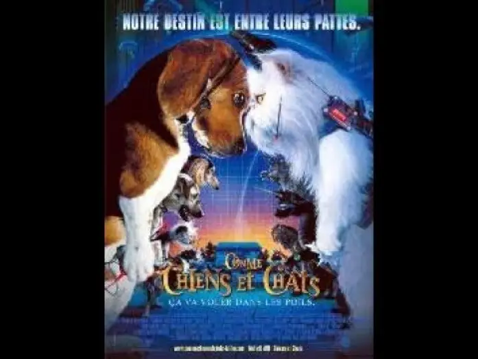 Video for the film Cats & Dogs — Comme chiens et chats