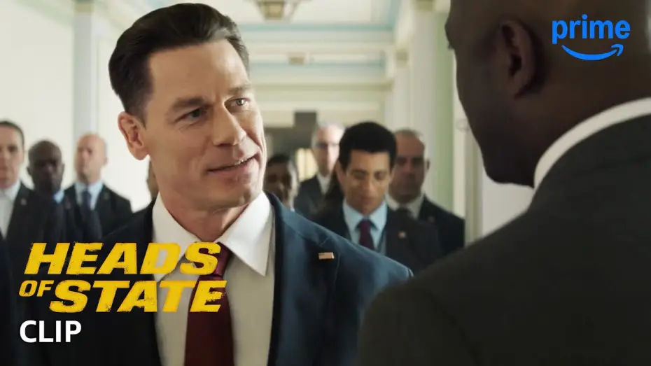 Video for the film Heads of State — John Cena and Idris Elba Press Conference Goes Awry