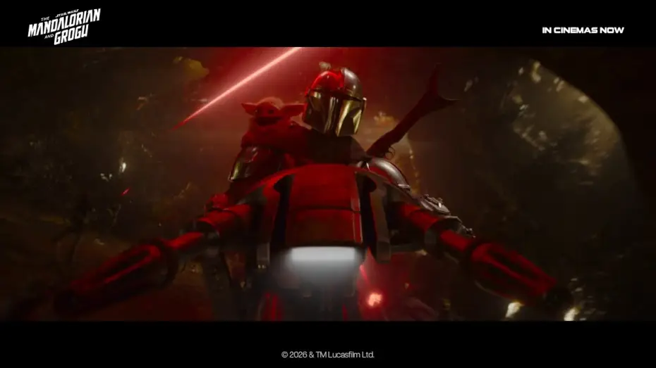 Video for the film The Mandalorian & Grogu — In Cinemas Now