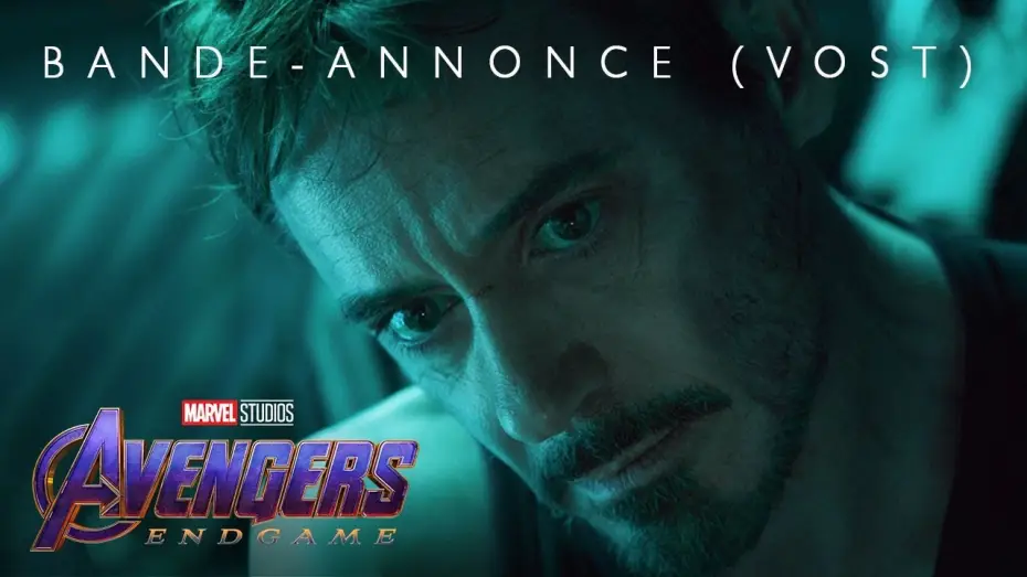 Video for the film Avengers: Endgame — Avengers : Endgame - Bande Annonce 2 VOST
