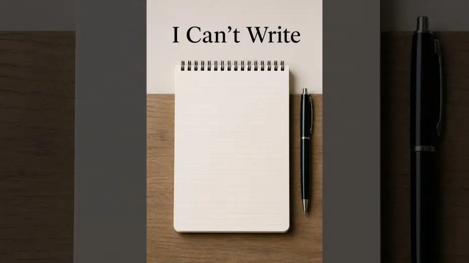 Video for the film I Can't Write — I Can't Write