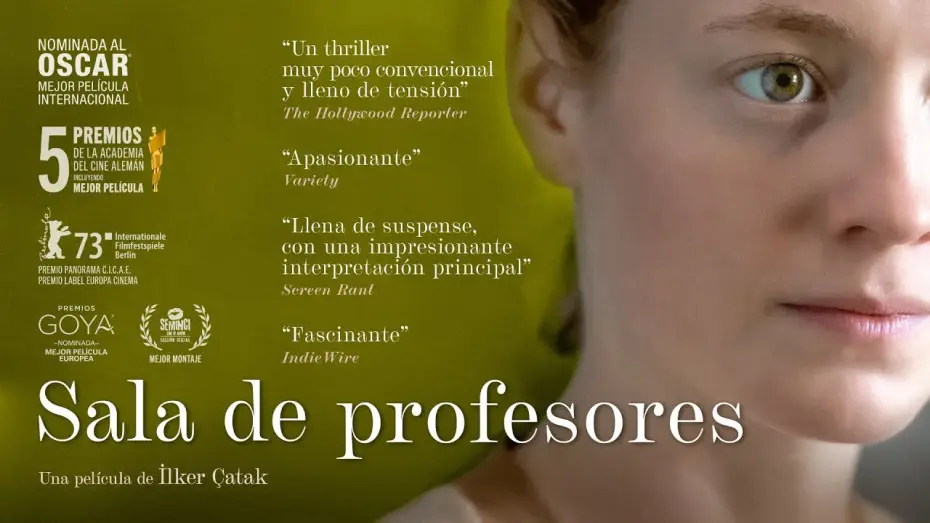 Video for the film The Teachers' Lounge — SALA DE PROFESORES - Trailer