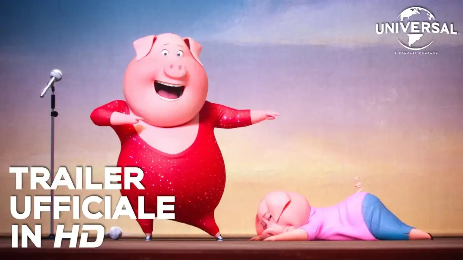 Video for the film Sing — SING - Secondo trailer italiano