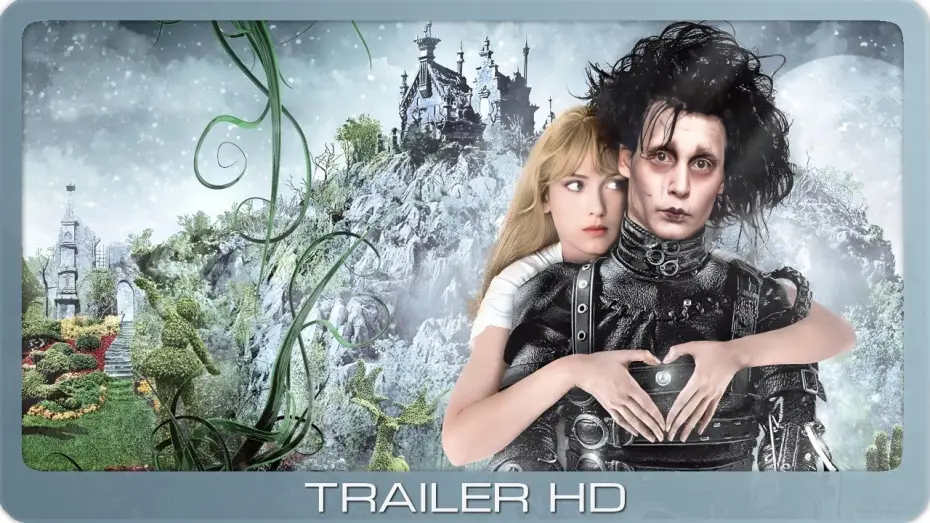 Video for the film Edward Scissorhands — Edward mit den Scherenhänden ≣ 1990 ≣ Trailer