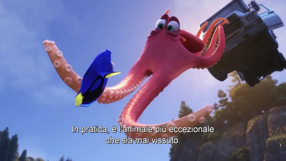Video for the film Finding Dory — Alla Ricerca di Dory - Le caratteristiche delle creature - Pod dal film