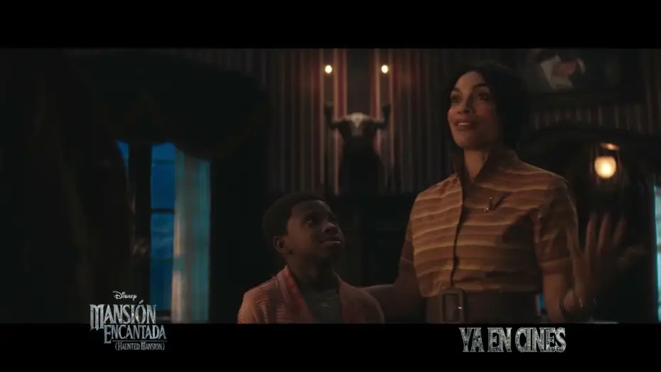 Video for the film Haunted Mansion — Anuncio: 'La legendaria mansión'