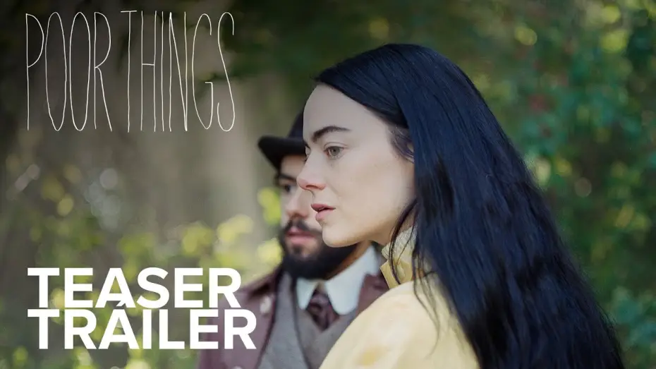 Video for the film Poor Things — Teaser Tráiler Oficial en español
