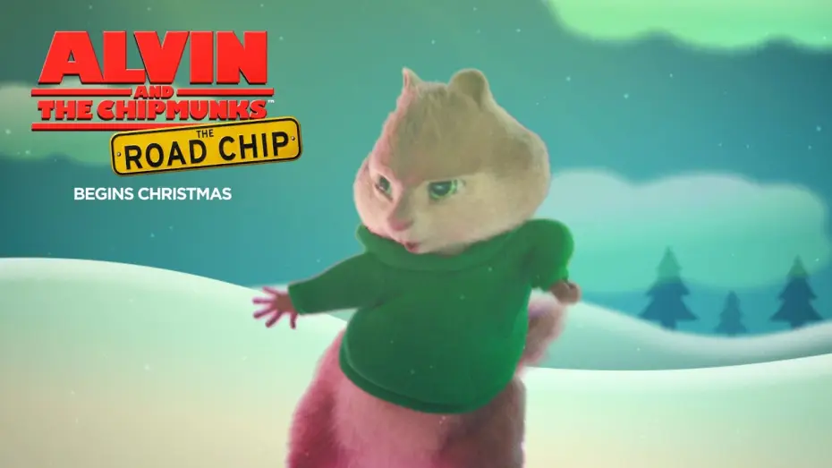 Video for the film Alvin and the Chipmunks: The Road Chip — "I Want Chipmunks for Christmas"