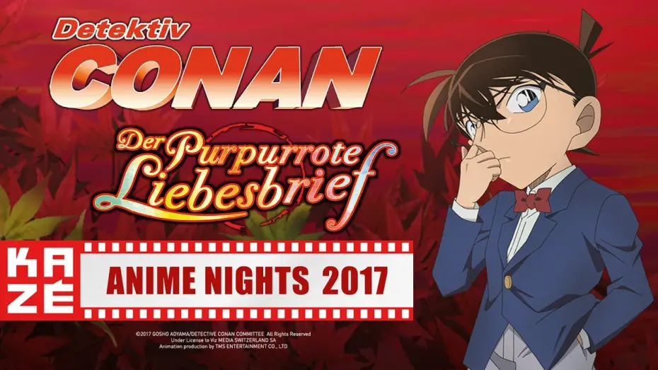 Video for the film Case Closed: The Crimson Love Letter — Detektiv Conan – The Movie (21) – Der purpurrote Liebesbrief (Kino-Trailer)
