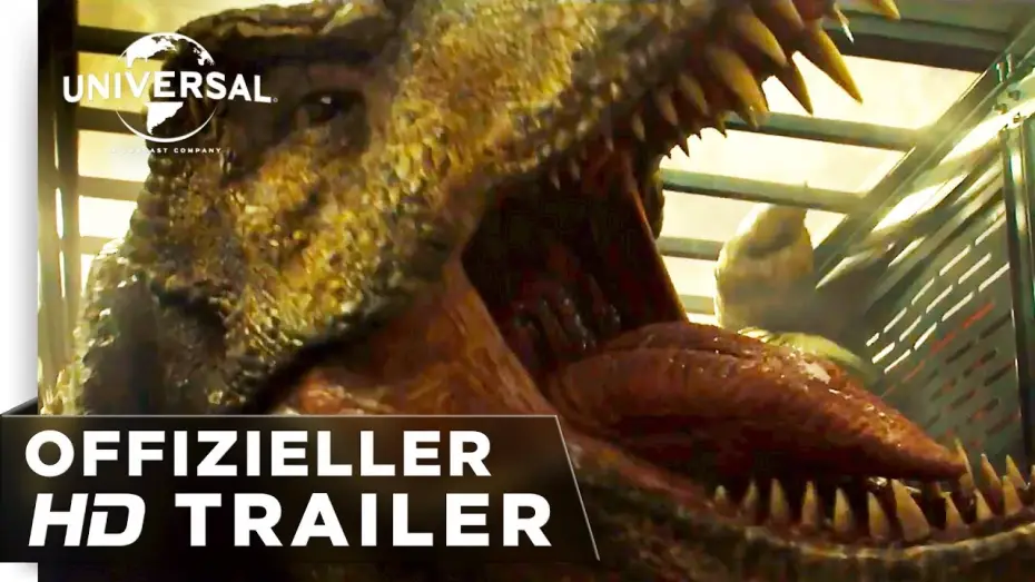 Video for the film Jurassic World: Fallen Kingdom — Jurassic World: Das gefallene Königreich - Trailer 3 - Deutsch HD
