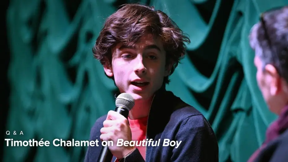 Video for the film Beautiful Boy — Timothée Chalamet | Beautiful Boy Q&A