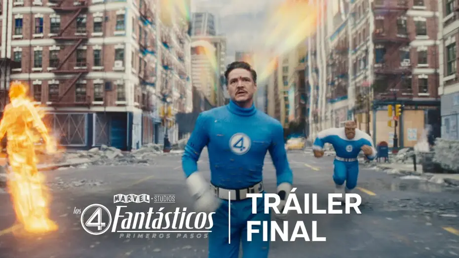 Video for the film The Fantastic Four — Tráiler Final en español