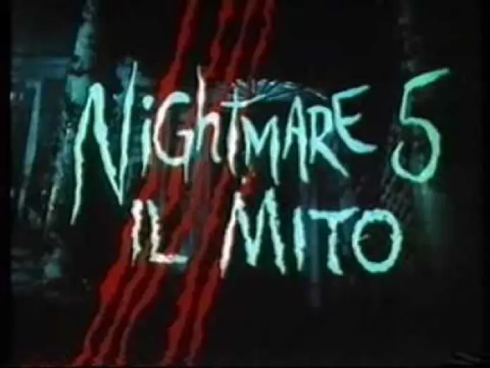 Video for the film A Nightmare on Elm Street: The Dream Child — NIGHTMARE 5 - IL MITO (1989) Trailer Cinematografico