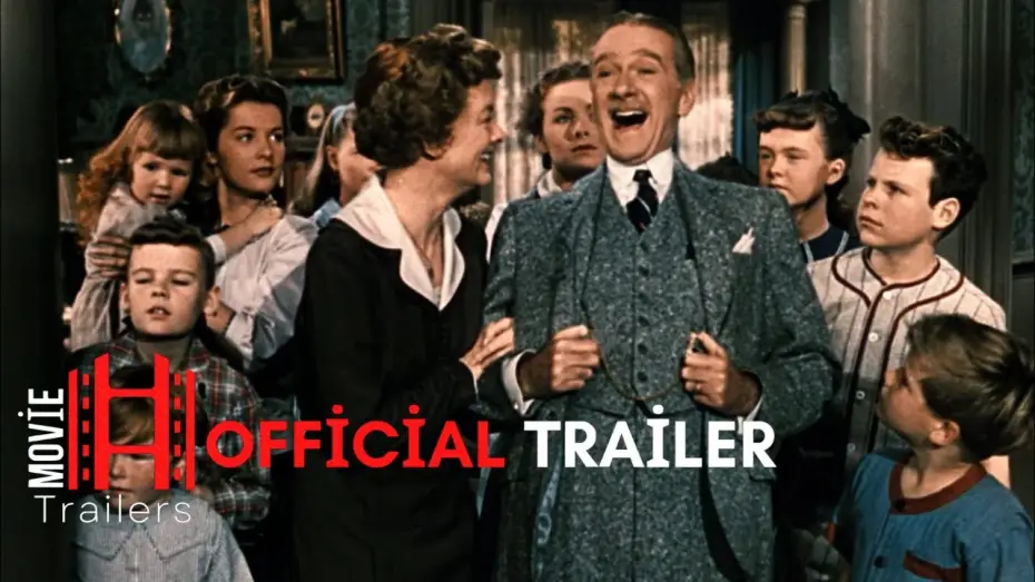 Video for the film Cheaper by the Dozen — Cheaper By The Dozen (1950) Trailer | Clifton Webb, Myrna Loy, Jeanne Crain Movie