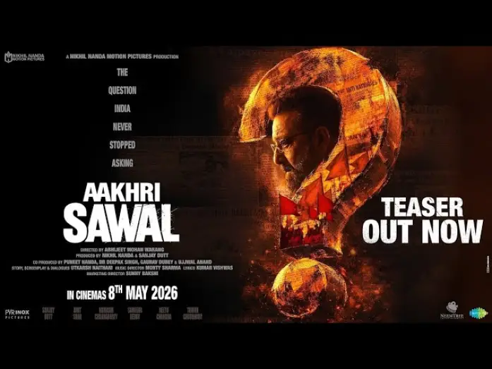 Video for the film Aakhri Sawal — Aakhri Sawal Teaser | Releasing at PVR INOX on 8th May