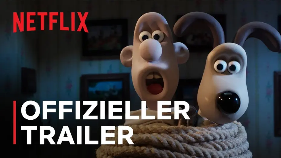 Video for the film Wallace & Gromit: Vengeance Most Fowl — Offizieller Trailer