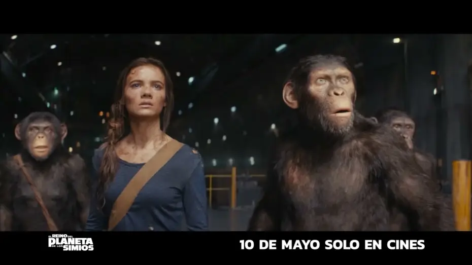 Video for the film Kingdom of the Planet of the Apes — Anuncio: 'Eso está mal'