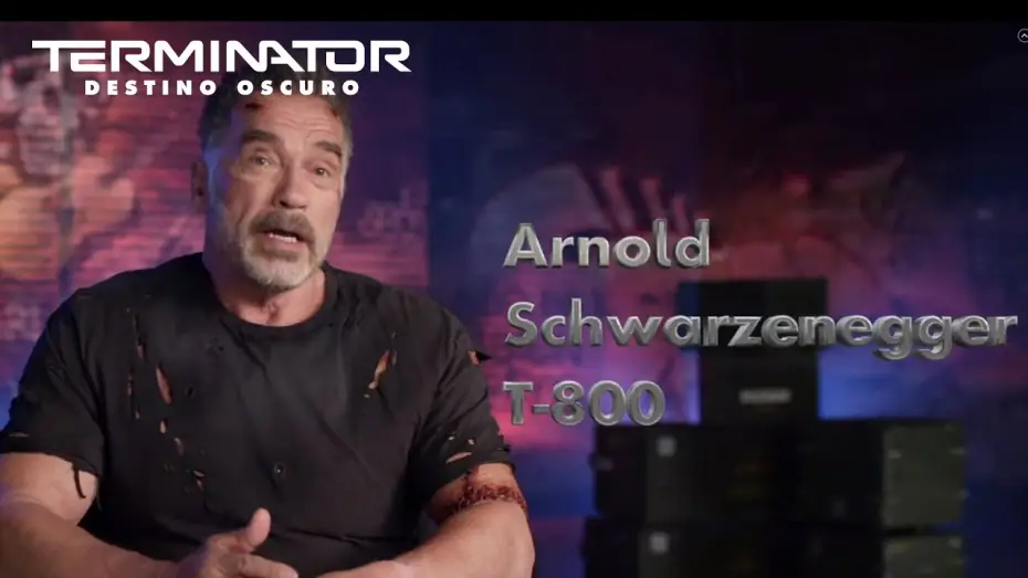 Video for the film Terminator: Dark Fate — Terminator - Destino Oscuro | Intervista ad Arnold Schwarzenegger HD | 20th Century Fox 2019