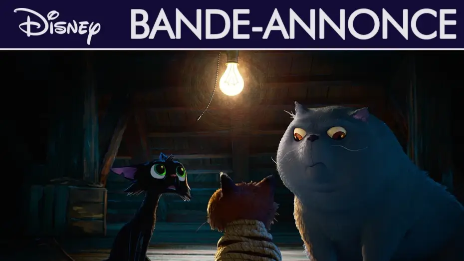 Video for the film Gatto — Nero, chat noir - Première bande-annonce | Disney
