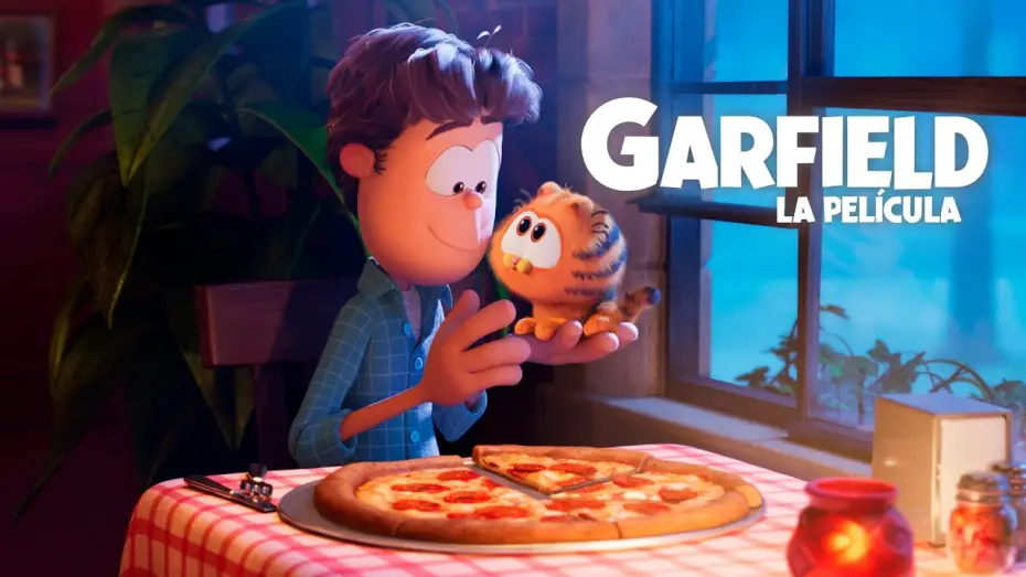 Video for the film The Garfield Movie — Un gato casero en una aventura callejera