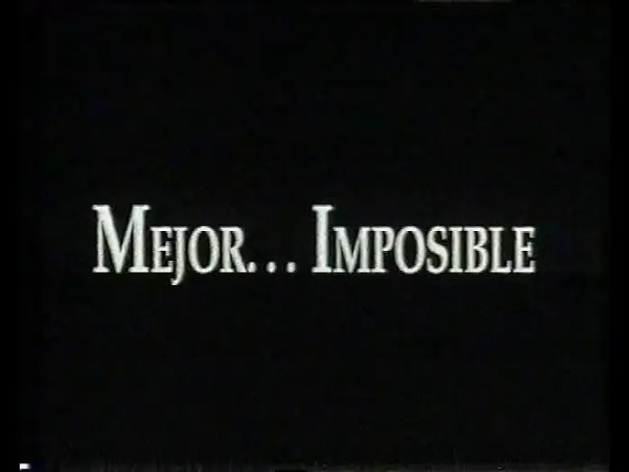Video for the film As Good as It Gets — Mejor... imposible (Trailer en castellano)