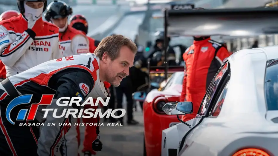 Video for the film Gran Turismo — De gamer a piloto profesional