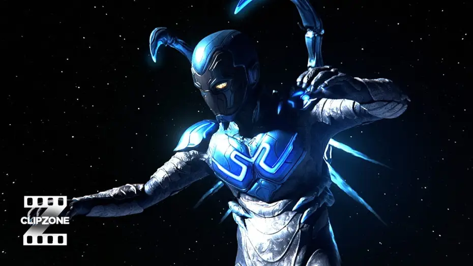 Video for the film Blue Beetle — The Suit Is Activated