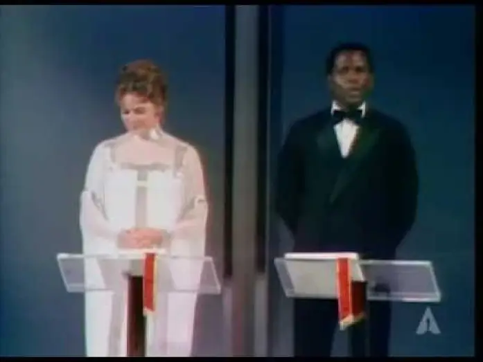 Video for the film Chitty Chitty Bang Bang — Ingrid Bergman, Sidney Poitier and the UCLA Marching Band: 1969 Oscars