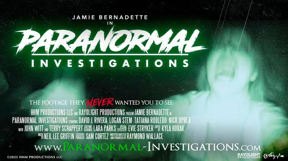 Video for the film Paranormal Investigations — OFFICIAL MOVIE TRAILER | Paranormal Investigations (2025)