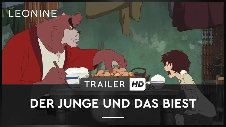 Video for the film The Boy and the Beast — Der Junge und das Biest - Trailer (deutsch/german)
