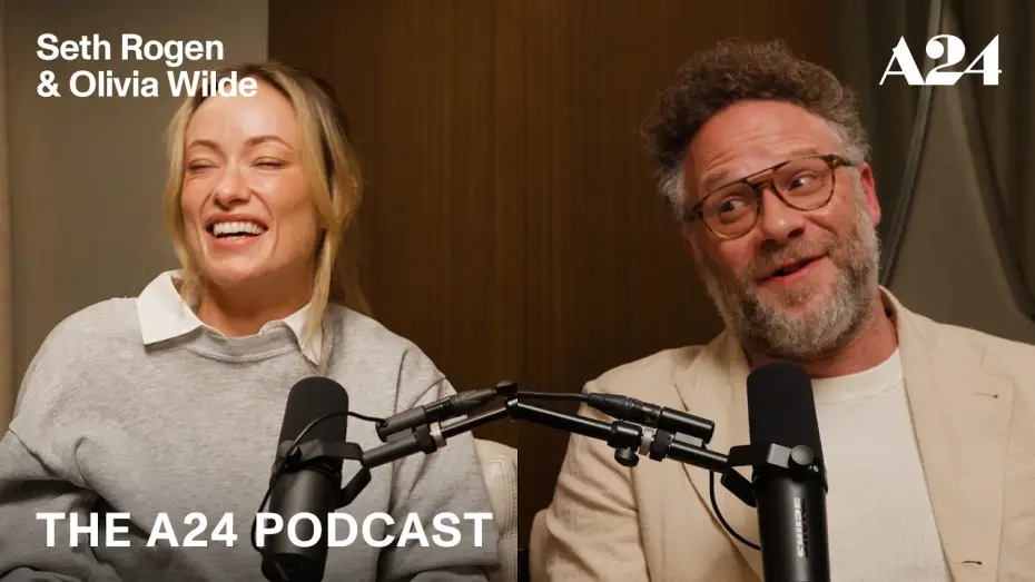 Video for the film The Invite — Seth Rogen & Olivia Wilde | The A24 Podcast