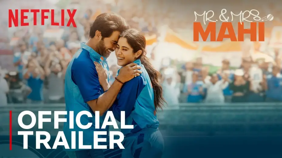 Video for the film Mr. & Mrs. Mahi — Official Trailer