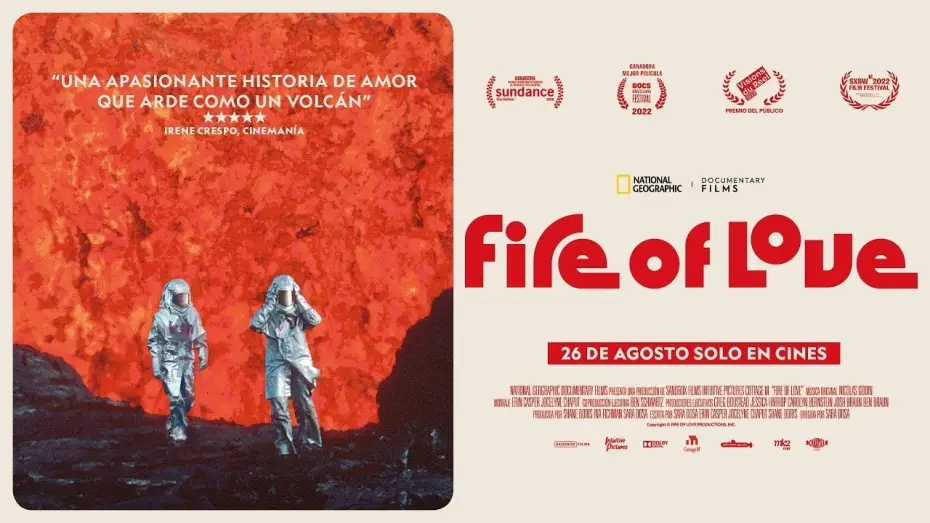 Video for the film Fire of Love — FIRE OF LOVE - Trailer Español