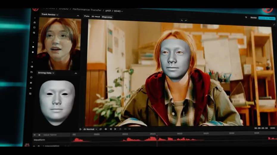 Video for the film Watch the Skies — World's first AI visual dubbed feature film