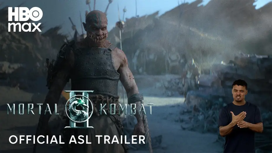 Video for the film Mortal Kombat 2 — Official American Sign Language Trailer