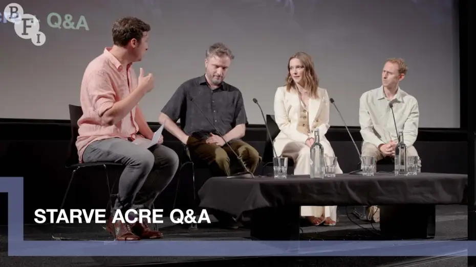 Video for the film Starve Acre — Daniel Kokotajlo, Morfydd Clark and Robert Emms on Starve Acre | BFI Q&A