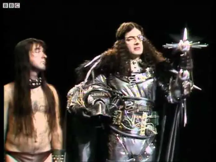 Video for the film Blackadder's Christmas Carol — Ghost of Christmas future - Blackadder's Christmas Carol - BBC
