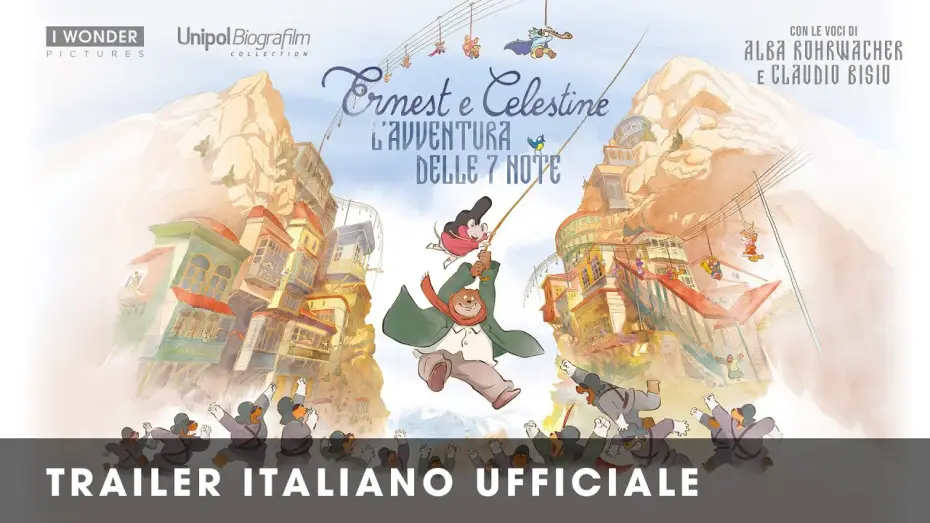 Video for the film Ernest & Celestine: A Trip to Gibberitia — Ernest e Celestine - L'avventura delle 7 note | Trailer Italiano Ufficiale HD